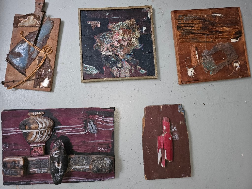 Phil Grisel  Verzameling van  Kunst Objecten, Ophalen