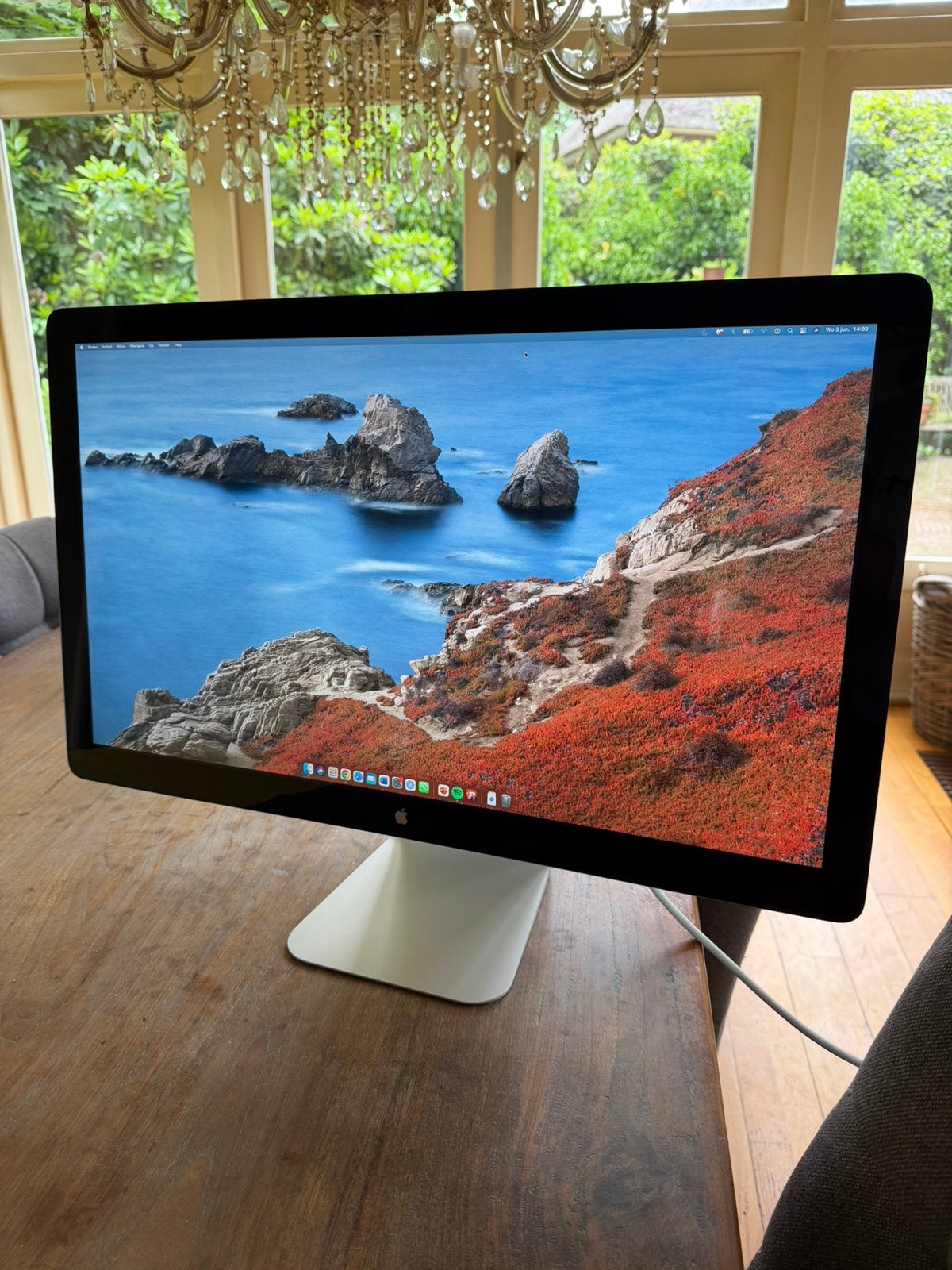 Apple Thunderbolt Display | nette staat | goed werkend, Computers en Software, Monitoren, Ophalen, Full HD, Zo goed als nieuw