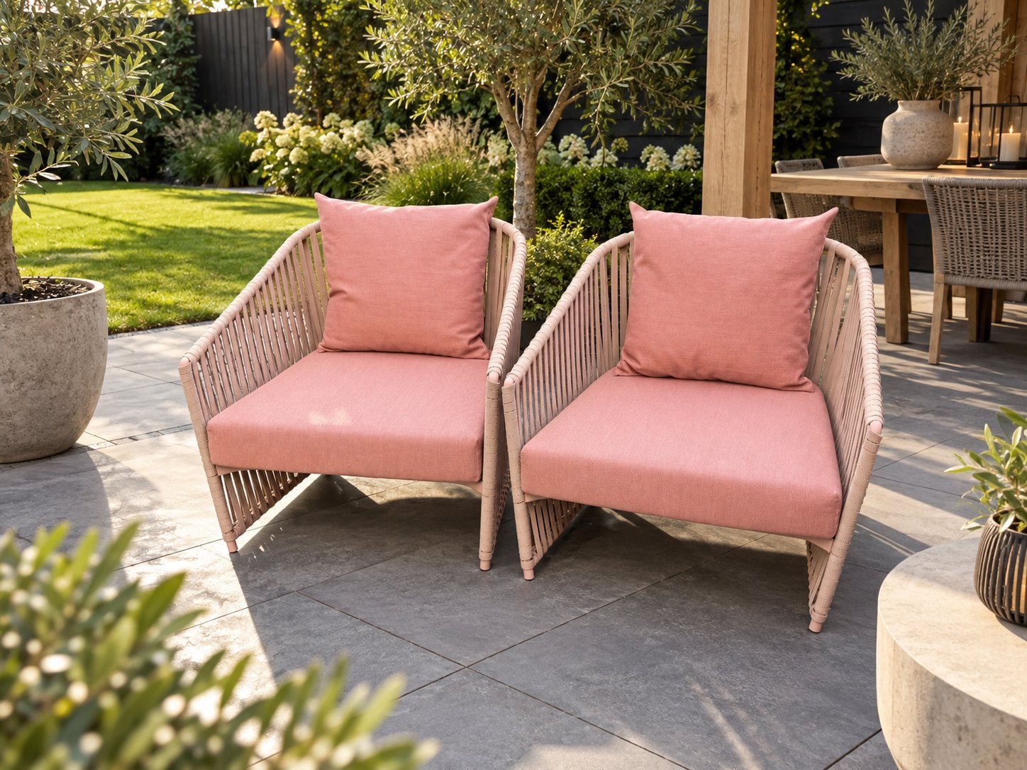Kettal Bitta Loungeset, Ophalen of Verzenden, Zo goed als nieuw, Wicker, Stoel