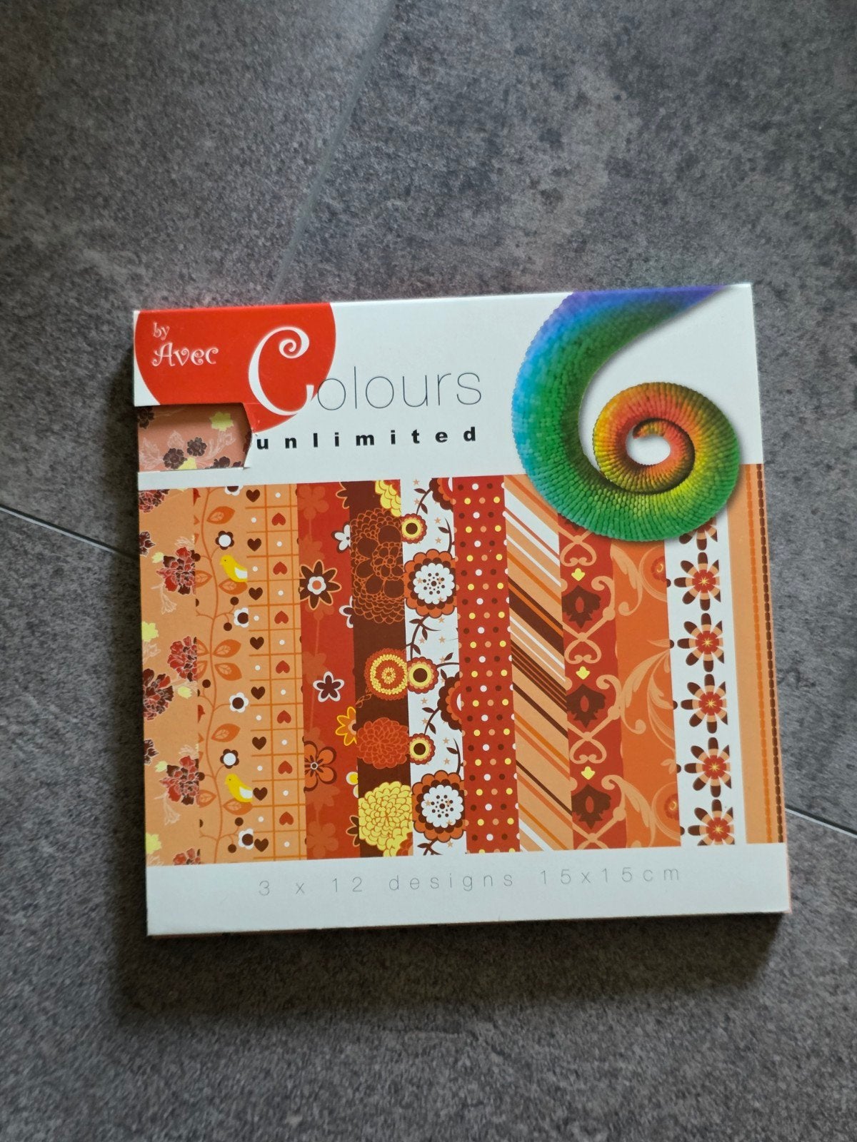 Avec Colours Unlimited papierblok papier blok NIEUW, Ophalen of Verzenden, Nieuw