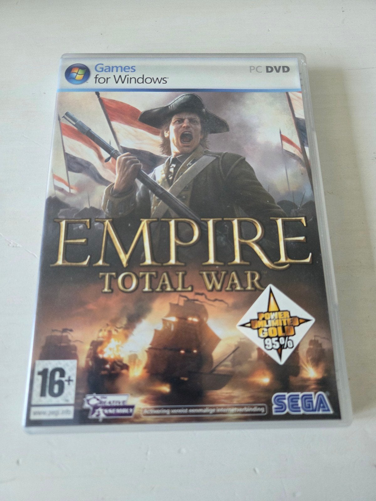 Empire Total War PC DVD - Strategie Game, Online, Gebruikt, Ophalen of Verzenden, 3 spelers of meer