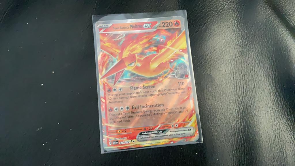 Pokemonkaart EX, Ophalen of Verzenden, Zo goed als nieuw