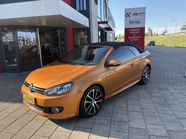 Volkswagen Golf Cabriolet 1.4 TSI | Navi | Camera | 96.500 k, Auto's, Stof, 19 km/l, Golf, 126 pk