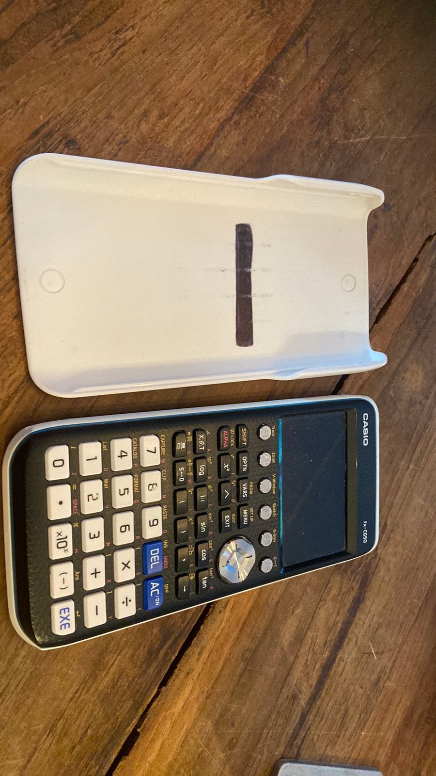 Casio fx cg50 grafische rekenmachine oplaadbaar of batterij, Diversen, Rekenmachines, Ophalen of Verzenden, Grafische rekenmachine