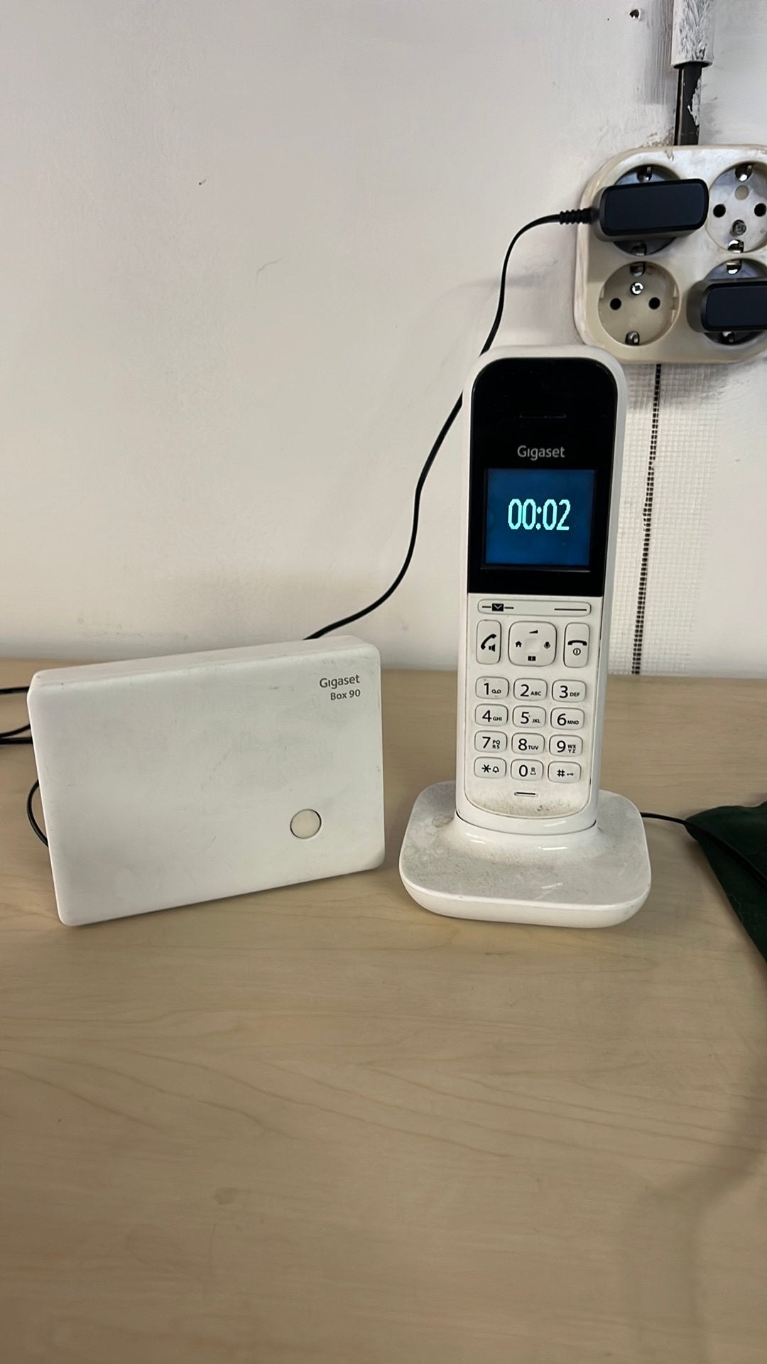 Siemens gigaset wit, Telecommunicatie, Ophalen of Verzenden, Zo goed als nieuw, 1 handset