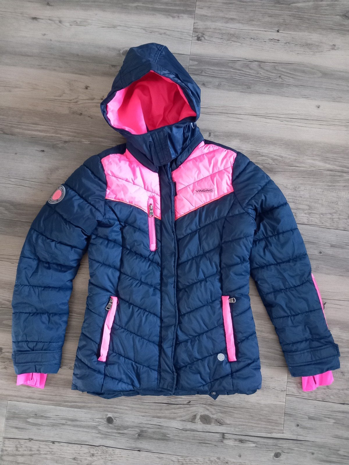 Vingino winterjas 10-12 jaar, Gebruikt, Meisje, Ophalen of Verzenden, Vingino
