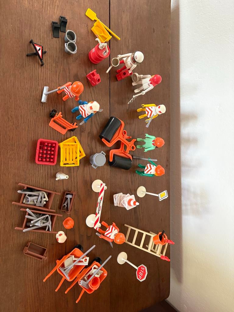 Playmobil Bouwplaats Set met Figuren en Accessoires, Kinderen en Baby's, Speelgoed | Playmobil, Ophalen, Gebruikt