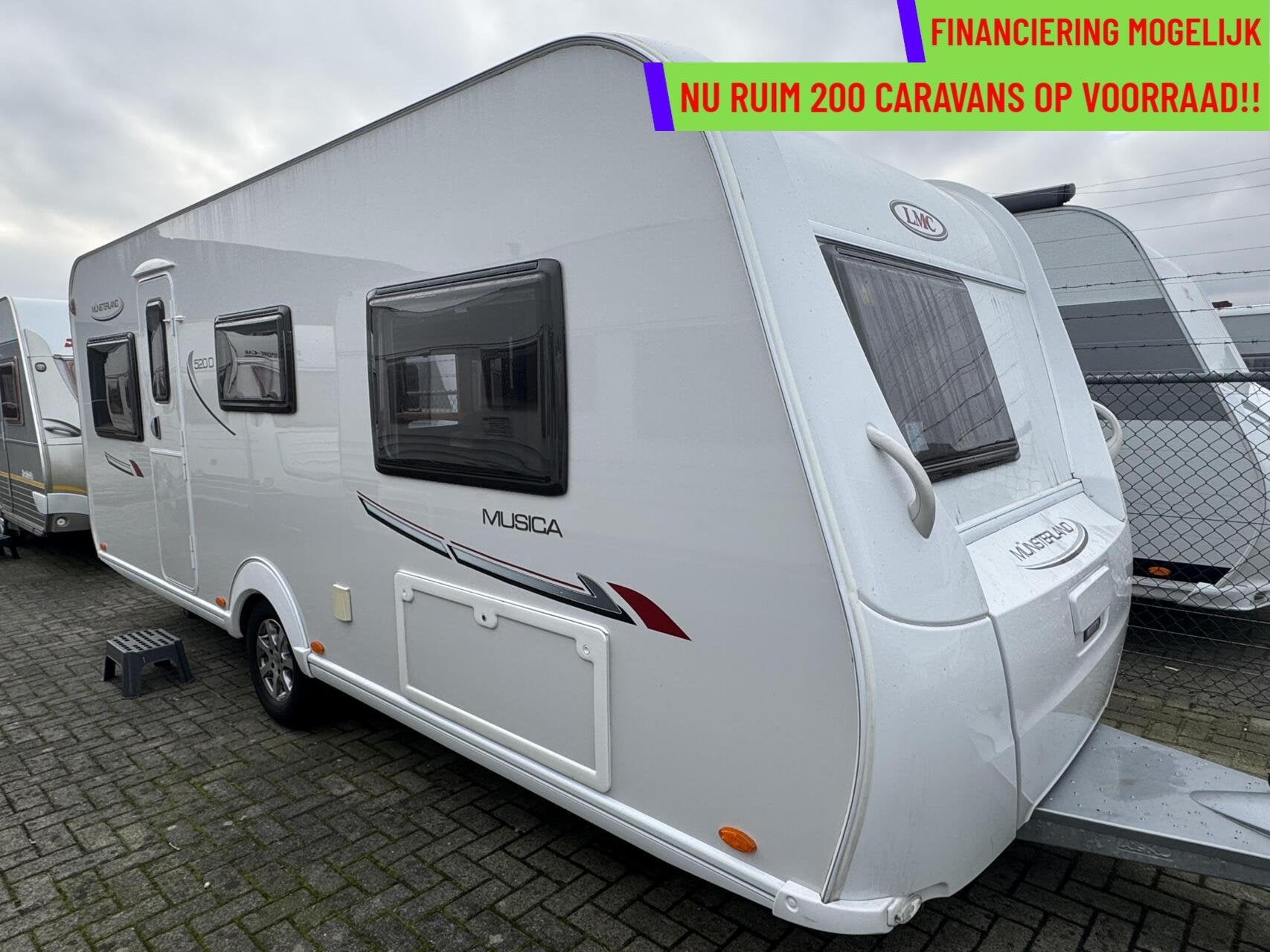 LMC MUNSTERLAND MUSICA 520 D, FRANSBED, MOVER, VOORTENT, Mover, Rondzit, 7 tot 8 meter, Bedrijf