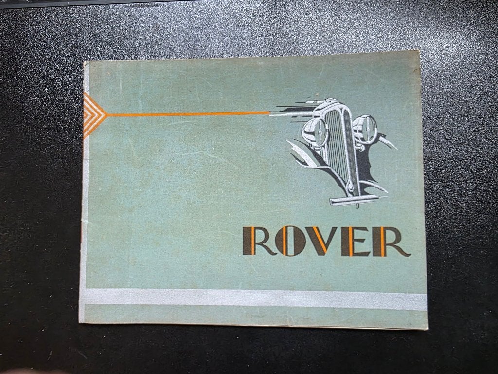 Div. oude Rover folders vanaf 1921 tot 1956, Ophalen, Zo goed als nieuw, Overige merken