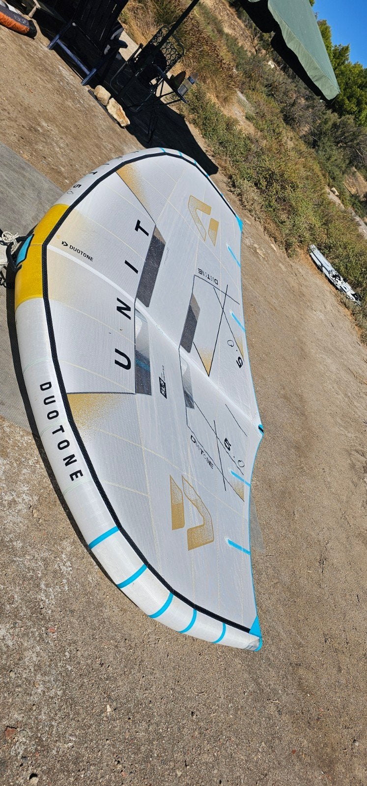 Duotone Unit 2026 5.0 Wingfoil Wing - Nieuwstaat, Watersport en Boten, Met giek, 5 tot 6.5 m², Ophalen of Verzenden, Zo goed als nieuw