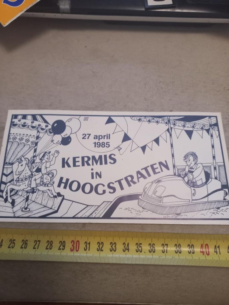 Kermis in hoogstraten 85, Ophalen of Verzenden, Zo goed als nieuw