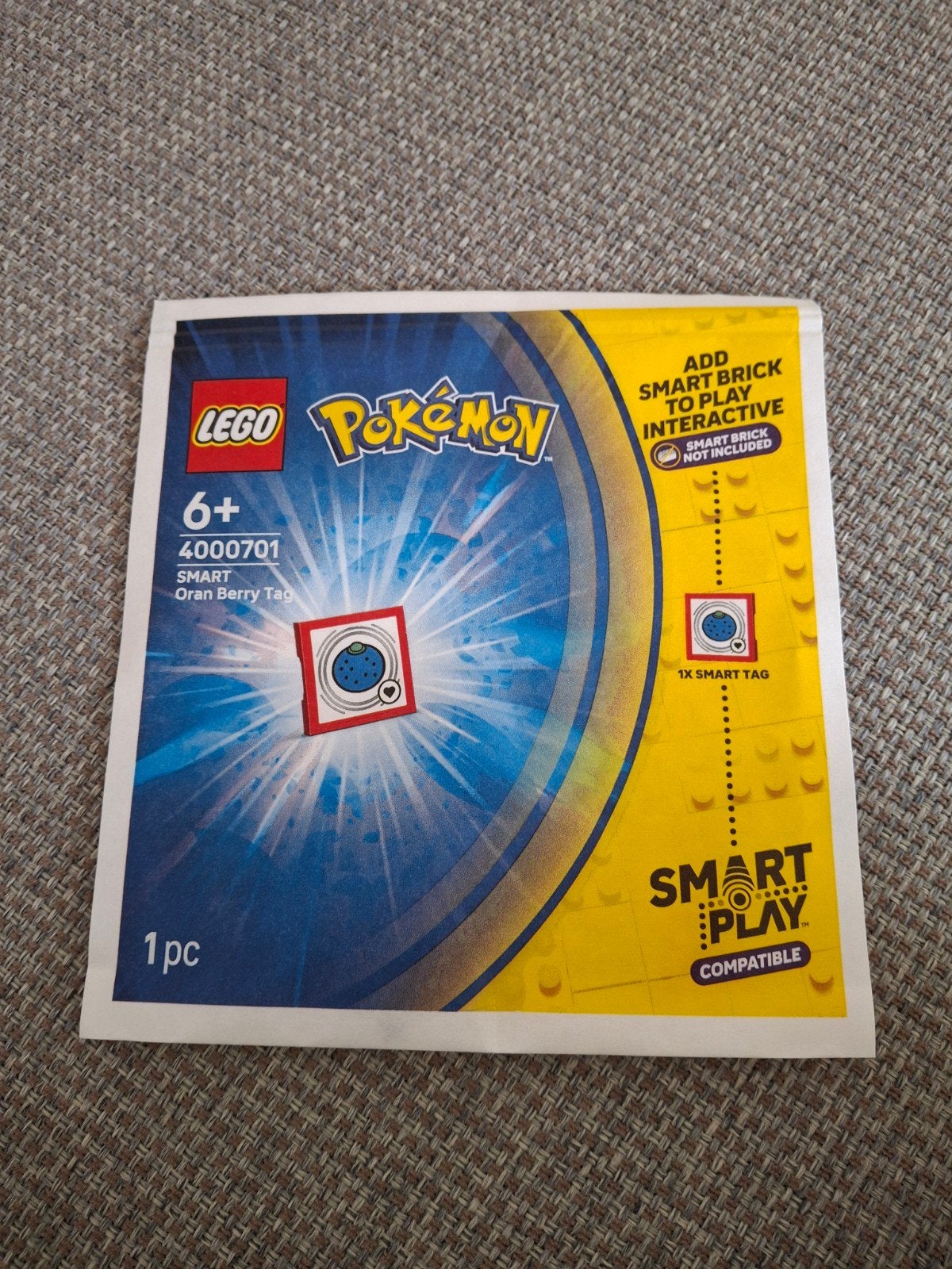 LEGO 4000701 SMART Oranje Barry Tag - Nieuwstaat, Ophalen of Verzenden, Nieuw, Overige merken
