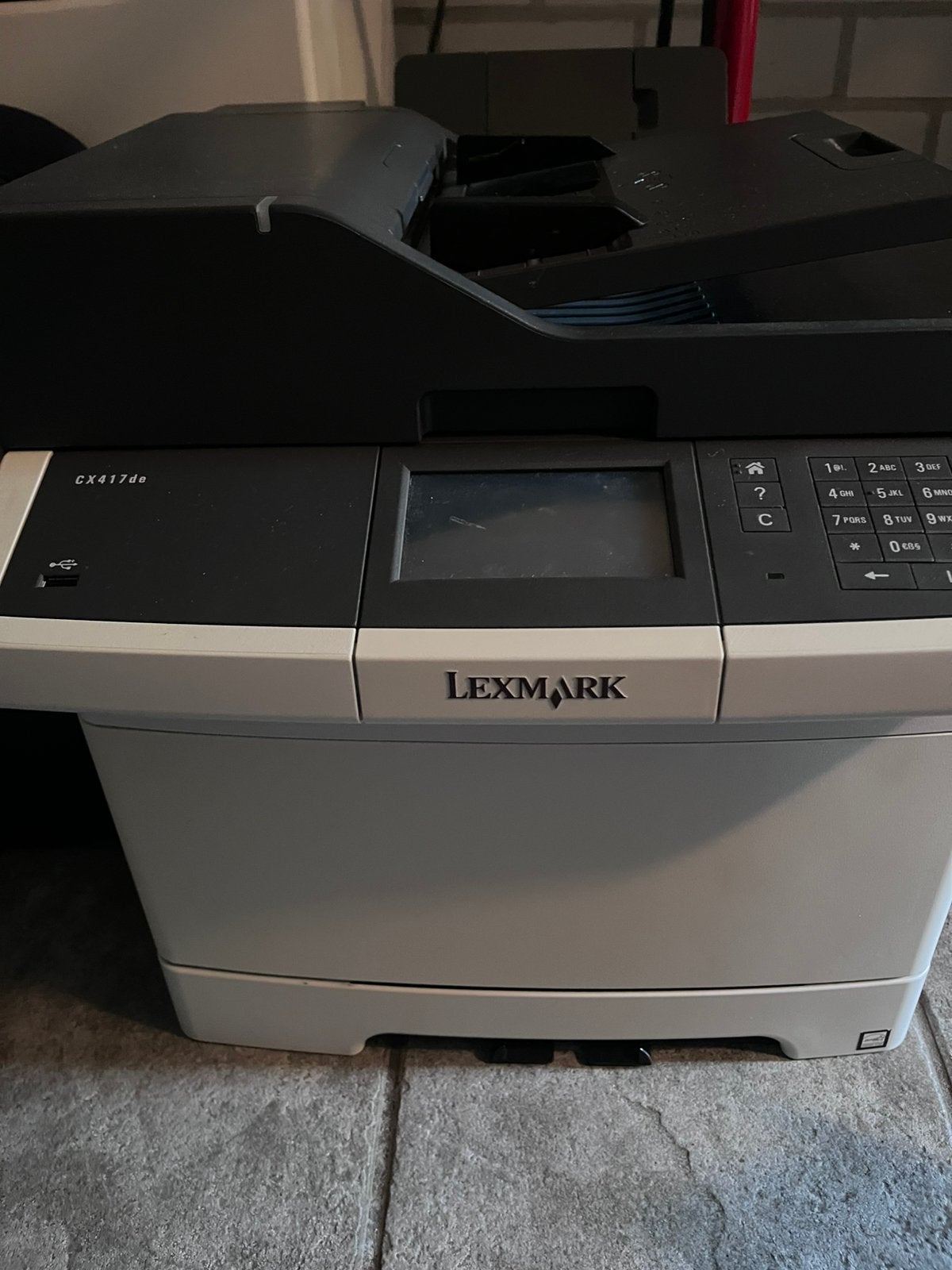 Lexmark printer cx 417de, Ophalen, Gebruikt, Kleur printen, All-in-one