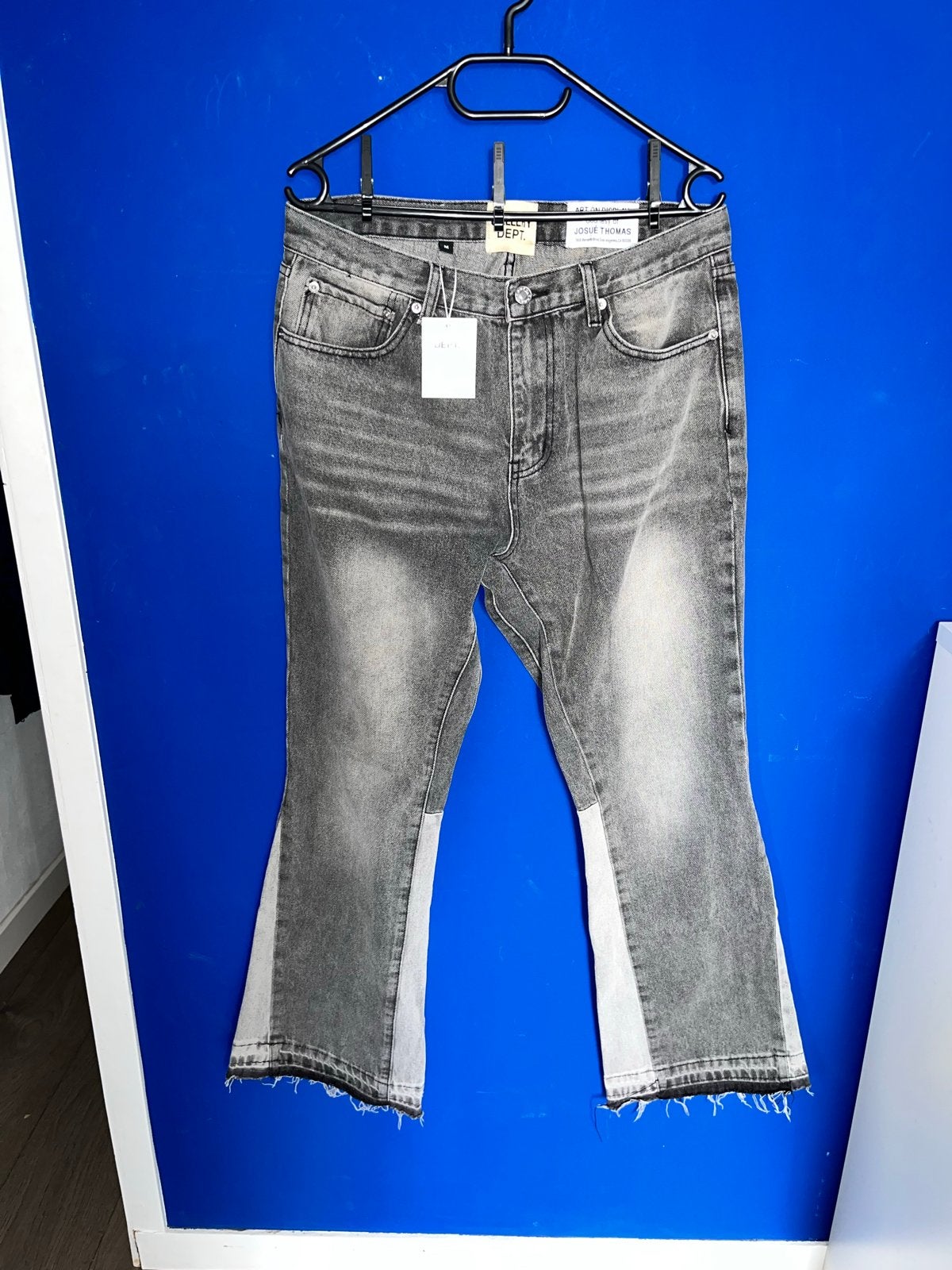 Gallery Dept. Flared Jeans voor Mannen - Maat M - Nieuw, Ophalen of Verzenden, Nieuw, Grijs, Overige jeansmaten