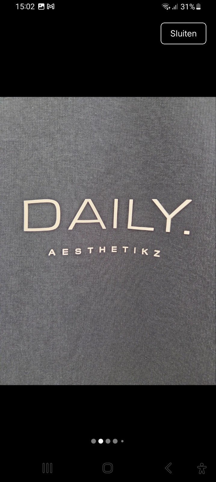 Nieuwe daily aesthetikz hoody maat 176, Kinderen en Baby's, Kinderkleding | Maat 176, Ophalen of Verzenden, Nieuw, Meisje, Trui of Vest