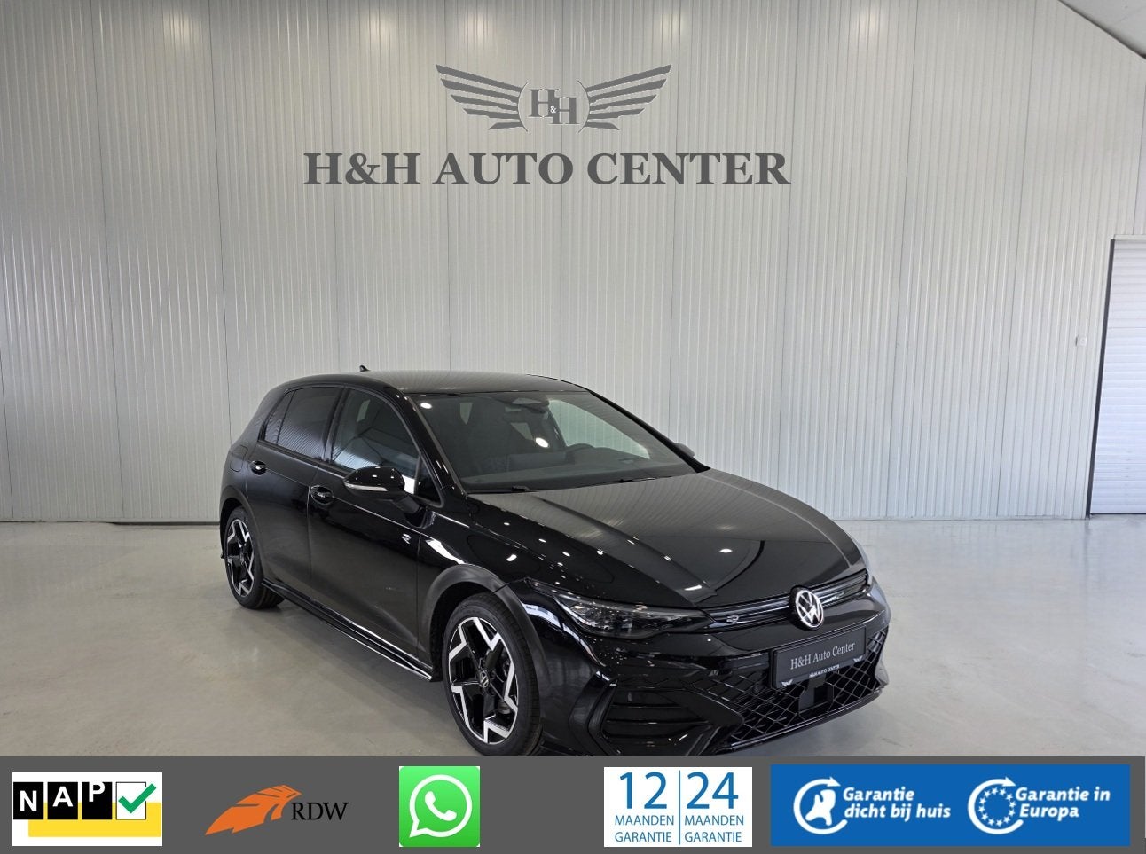 Volkswagen Golf 1.5 eTSI R-Line Edition |Black Style|Matrix|, Auto's, Volkswagen, 1273 kg, 4 cilinders, 150 pk, Alcantara