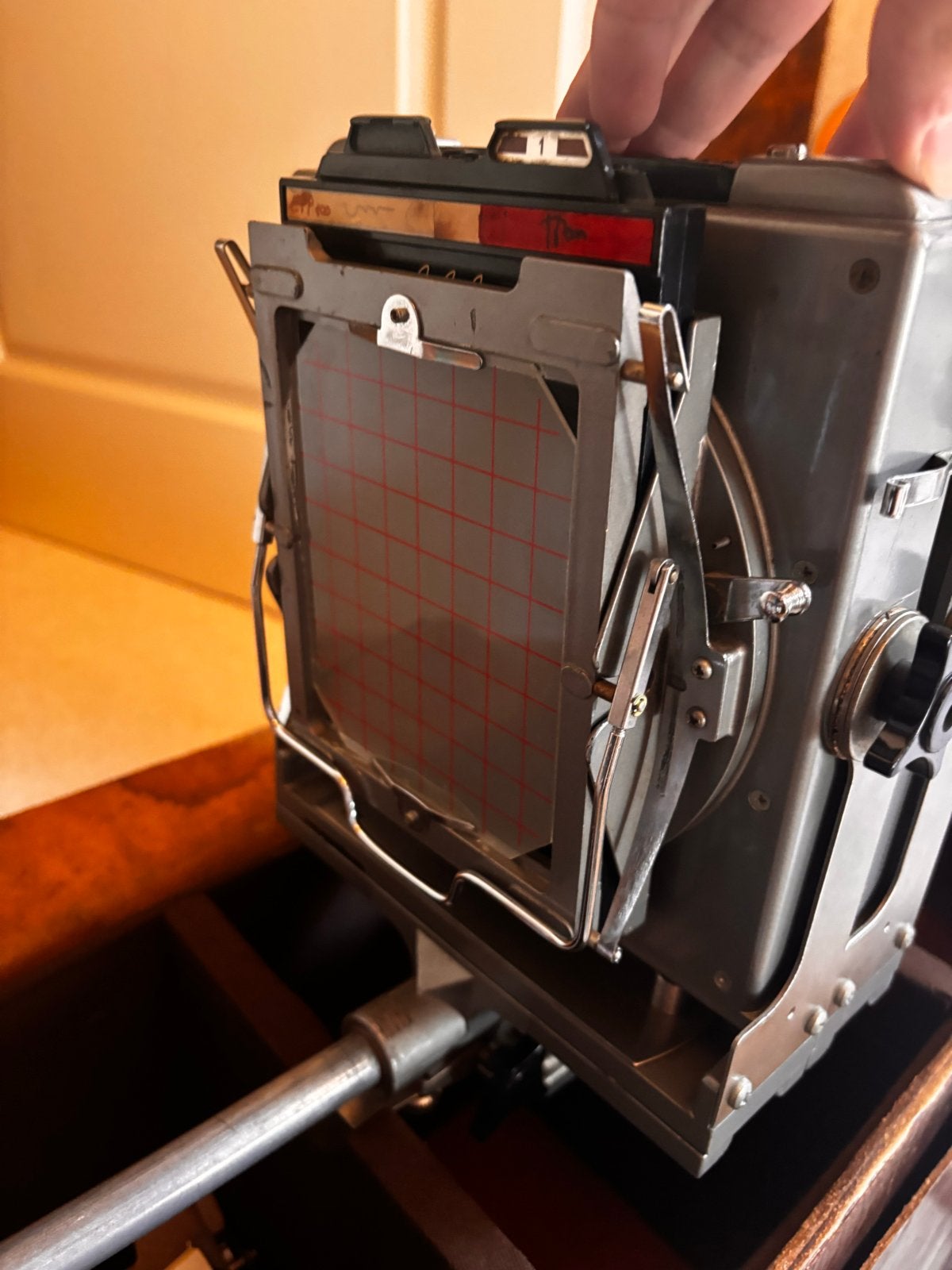 Calumet Explorer 4x5 technische camera met accessoires, Ophalen of Verzenden, Gebruikt, Spiegelreflex, Overige Merken