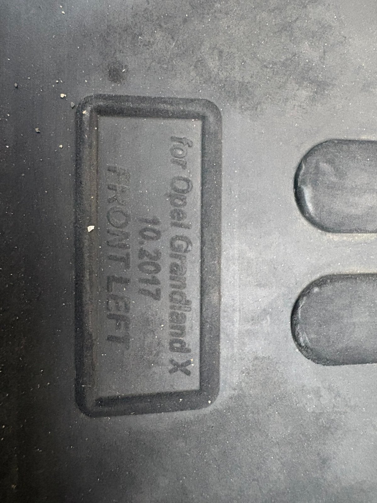 Rubber matten Opel Grandland, Ophalen of Verzenden, Gebruikt