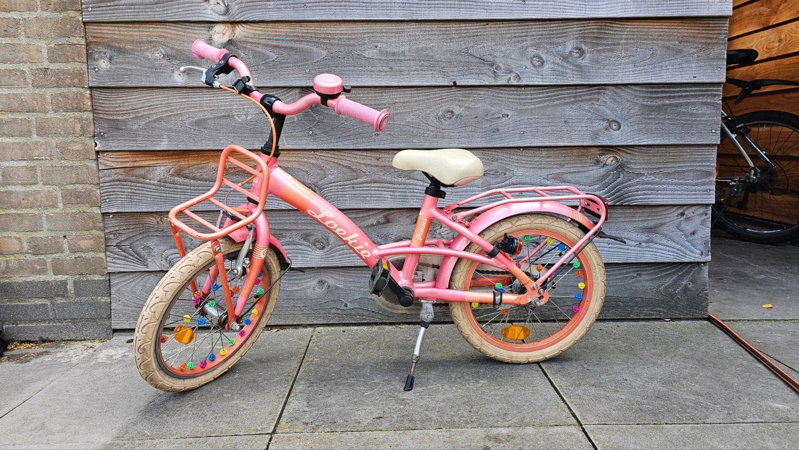 Loekie Princess 16 inch, Ophalen, Terugtraprem, Gebruikt, Loekie