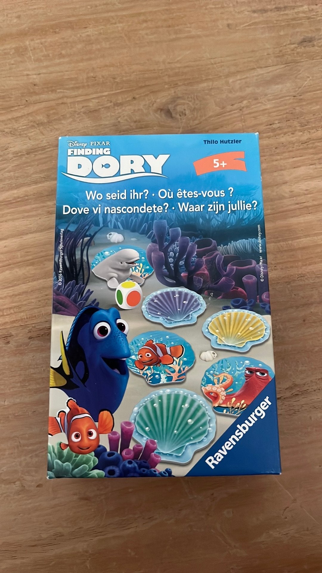 Spel Finding Dory - Waar zijn jullie? - Ravensburger, Ophalen, Zo goed als nieuw