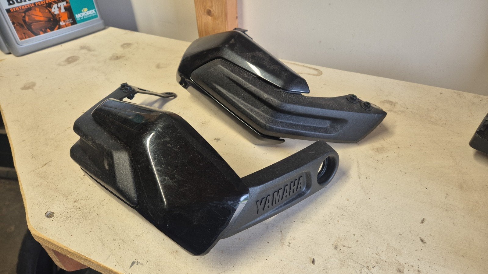 Yamaha Tenere handkappen (set) - Gebruikt, Ophalen of Verzenden, Gebruikt