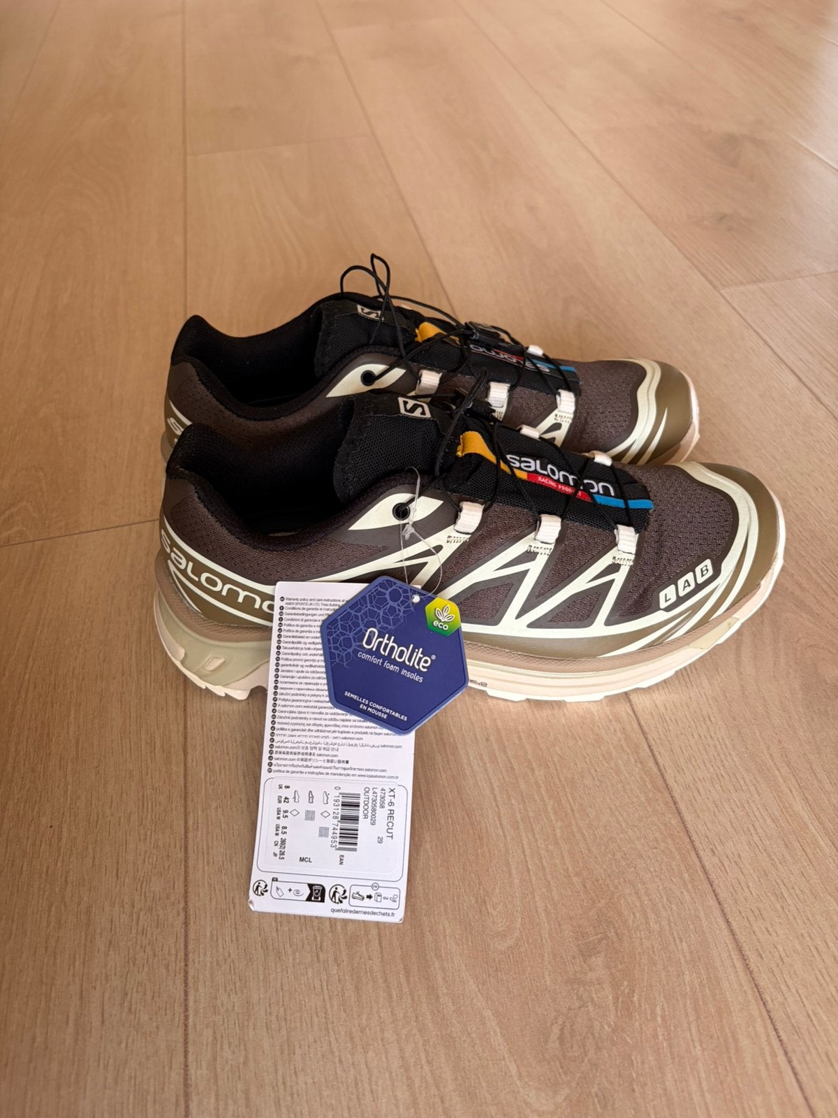 Salomon XT-6 recut maat 42, Ophalen of Verzenden, Zo goed als nieuw, Hardloopschoenen, Overige merken