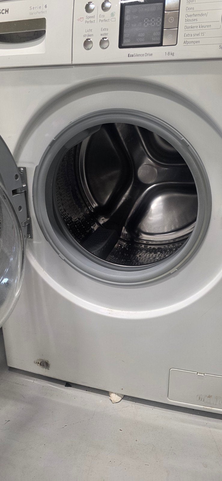 Bosch Wasmachine Serie 6 VarioPerfect - Goede Staat, Witgoed en Apparatuur, Ophalen, Gebruikt, Voorlader, 85 tot 90 cm