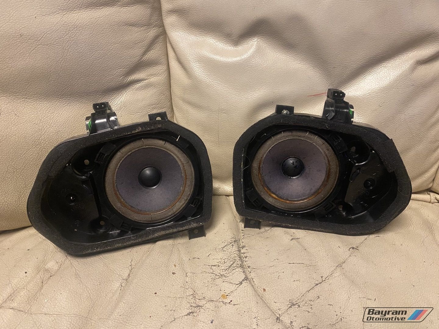 Bmw E36 cabrio speaker houders achter deurpanelen 3–serie, Auto diversen, Autoradio's, Ophalen of Verzenden, -, -, -