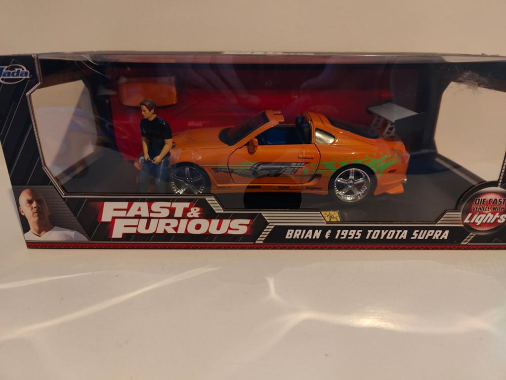 Brian.s 1995 Toyota supra Fast and Furious nieuw in doos, Ophalen of Verzenden, Nieuw, Overige merken