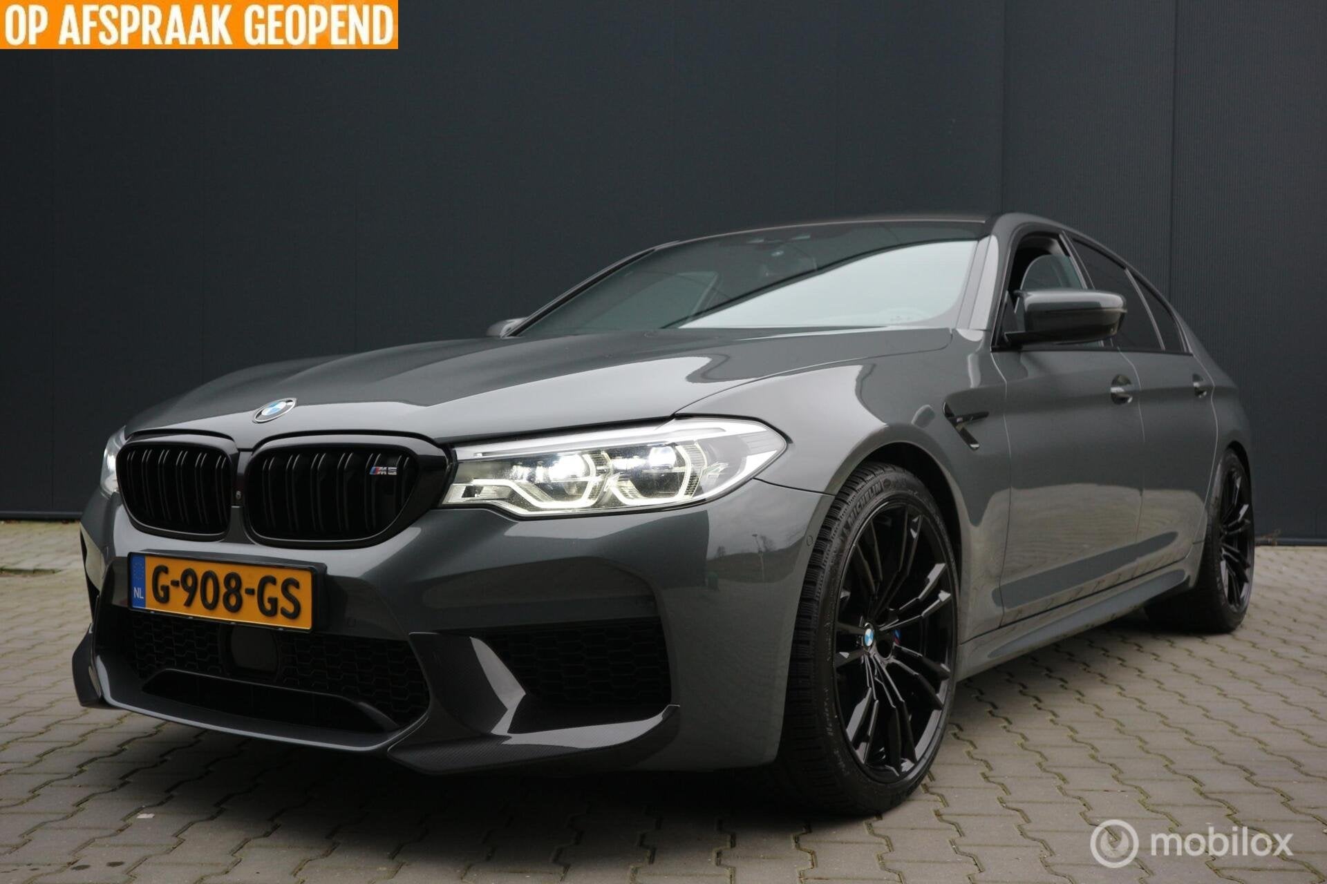 BMW 5-serie M5 600pk BJ-2019/NL-GELEVERD/SOFTCLOSE/ECC/NAP, Automaat, Gebruikt, 2000 kg, Bedrijf