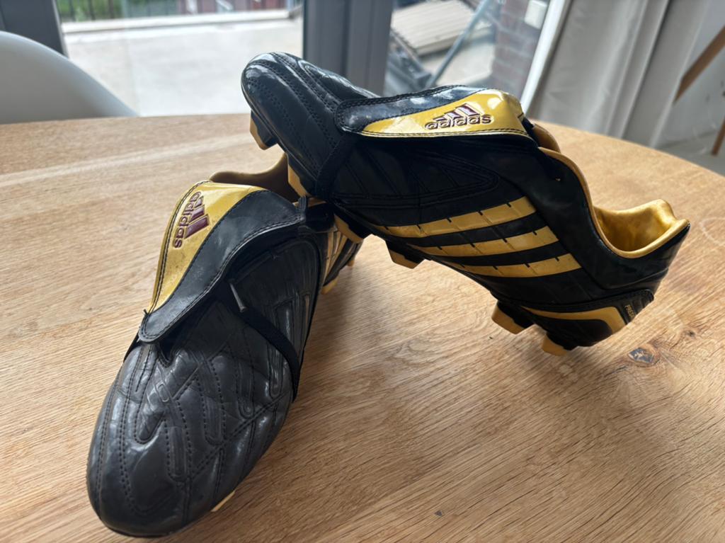Adidas Predator Powerswerve TRX FG Rome | Maat 44 2/3, Maat XS of kleiner, Ophalen of Verzenden, Zo goed als nieuw, Schoenen