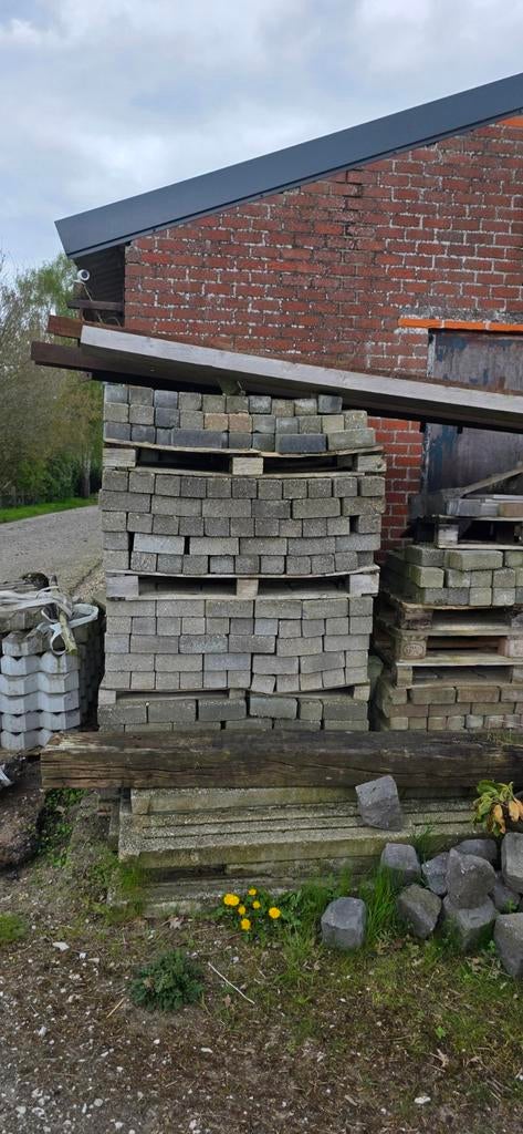Beton klinkers, Tuin en Terras, Minder dan 3 m³, Ophalen
