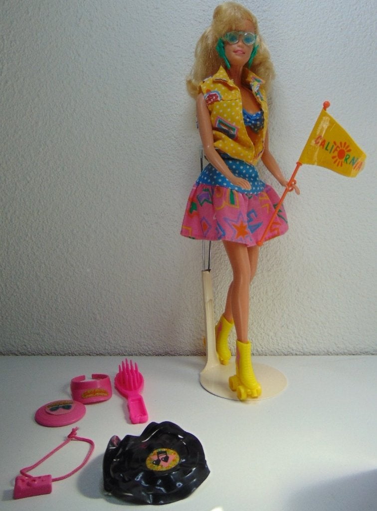 Vintage Barbie pop California Dream, Ophalen of Verzenden, Gebruikt, Pop