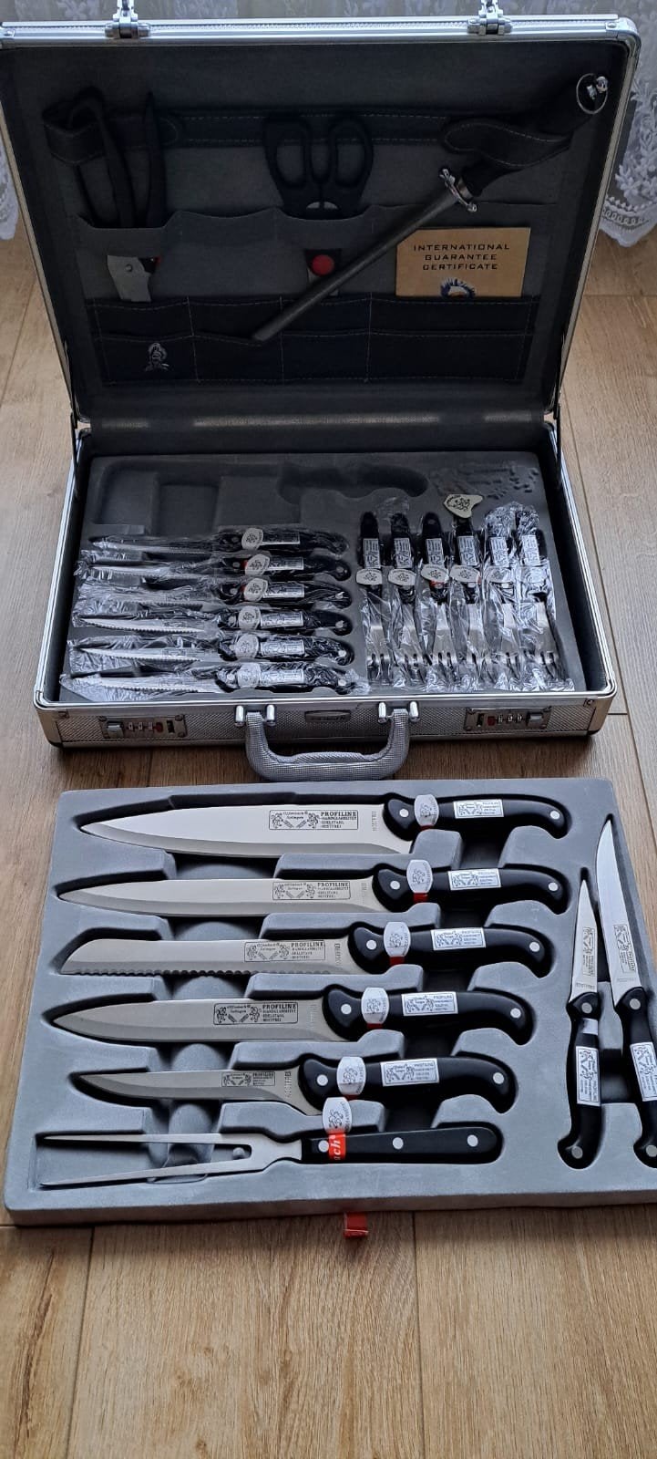 Messenset RVS., Ophalen, Nieuw, Rvs of Chroom