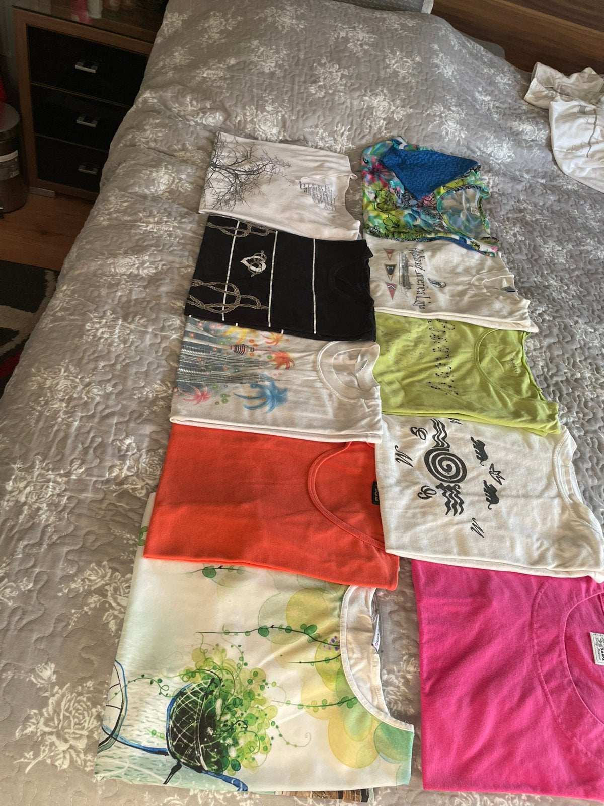10. T. shirts  div, Ophalen of Verzenden, Gedragen, Maat 42/44 (L)