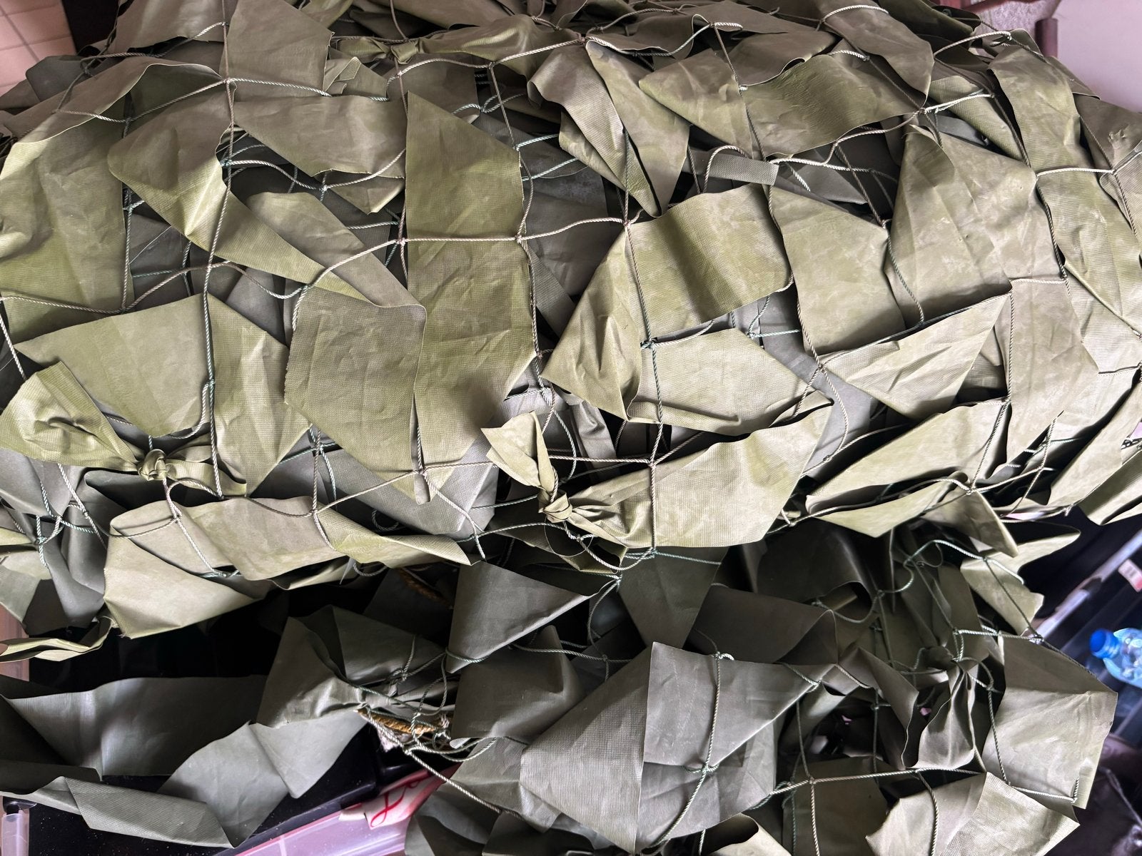 Groot camouflage net - Militair groen, Ophalen, Landmacht, Overige gebieden, Overige typen