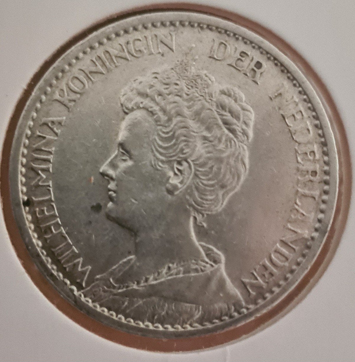 Strakke 1 gulden 1912, 1 gulden, Zilver, Ophalen of Verzenden, Koningin Wilhelmina