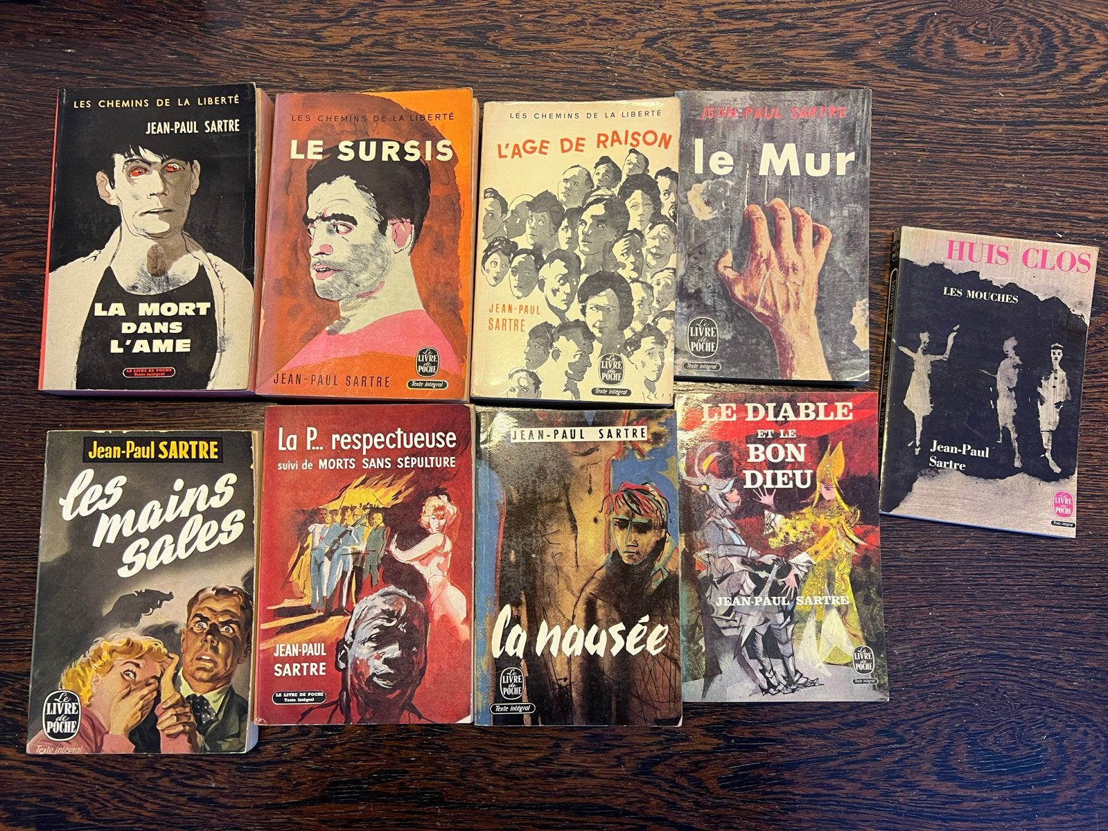 Collectie Jean-Paul Sartre boeken (10 stuks), Ophalen of Verzenden, Gelezen, Europa overig