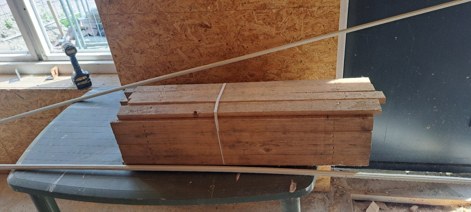3 pakken bruggetjes betonbekisting fundering, Minder dan 25 mm, Nieuw, Ophalen of Verzenden, Plank