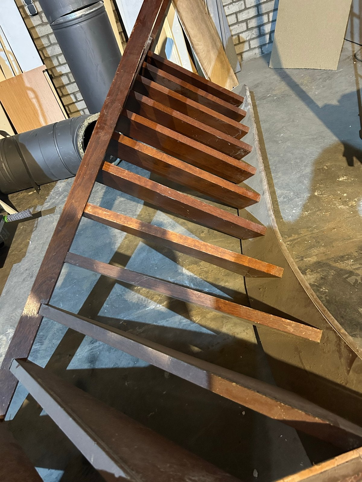 Houten trap, spiltrap, wenteltrap