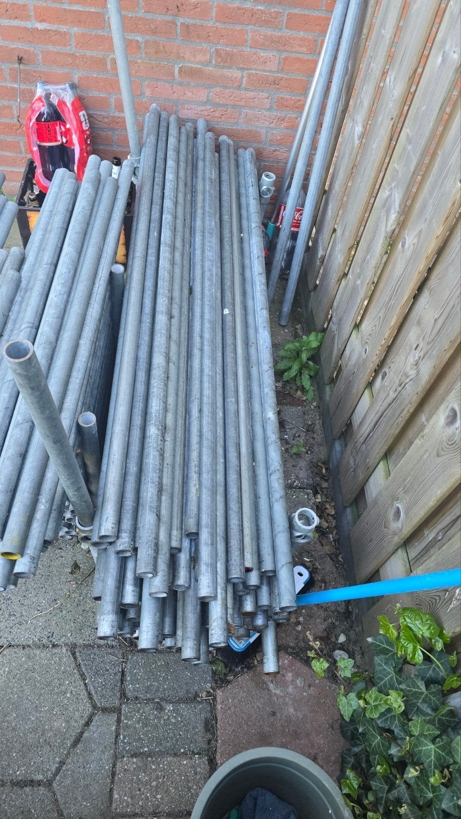 steigerbuis 33,7 staal buis verzinkt, Ophalen, Overige materialen, 80 mm of meer