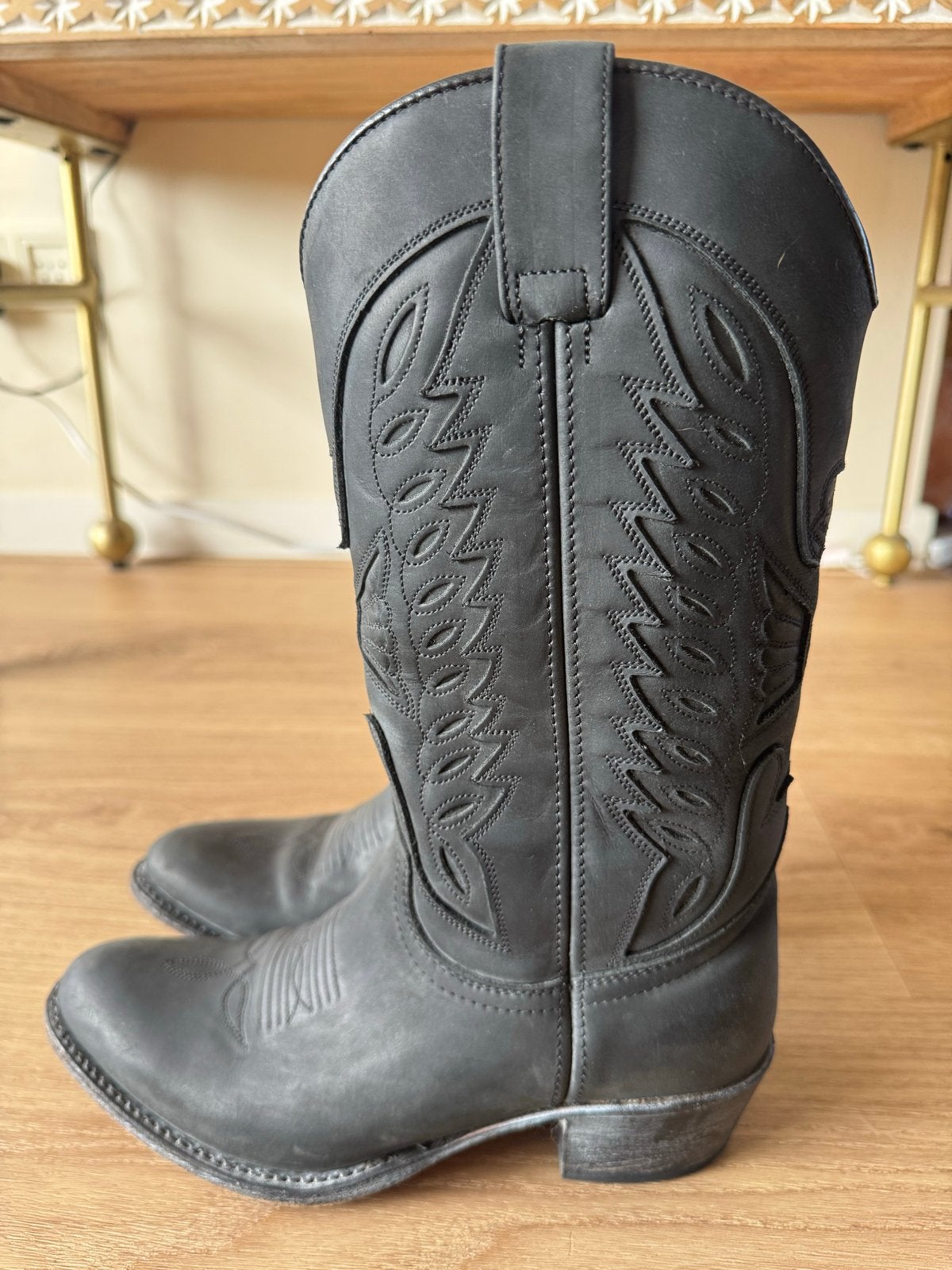 Sendra 8850 Debora cowboylaarzen zwart leer maat 37, Ophalen of Verzenden, Zo goed als nieuw, Zwart, Lage of Enkellaarzen
