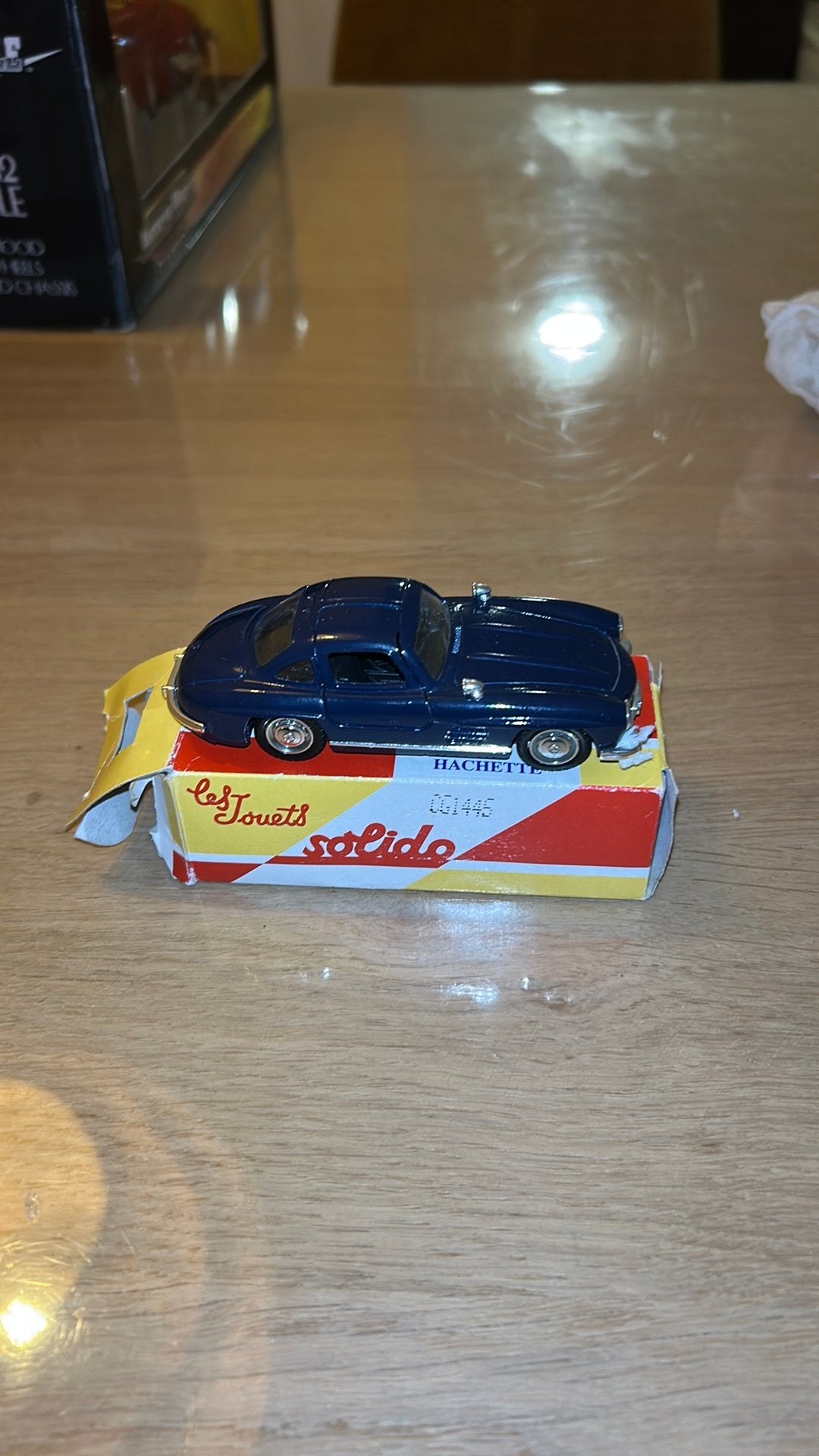 Solido Mercedes-Benz 300 SL 1:43, Verzenden, Zo goed als nieuw, Auto, Solido