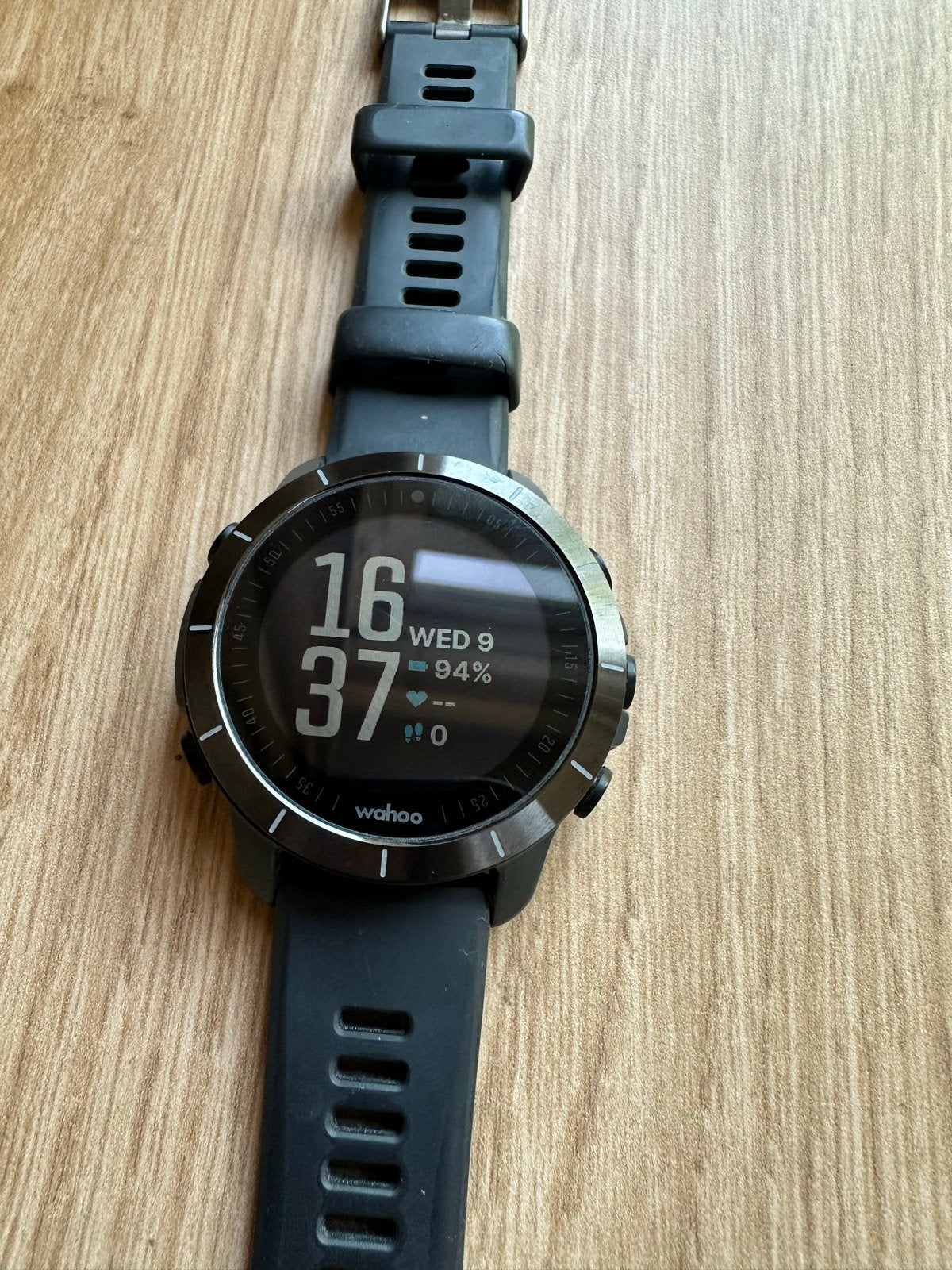 Wahoo ELEMNT RIVAL Multisport GPS Horloge Zwart, Afstand, Verzenden, Zwart, Zo goed als nieuw