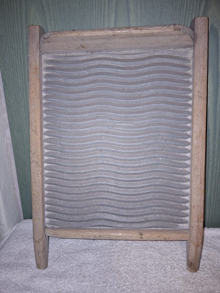 oud houten wasbord, jaren 1940-50, Antiek en Kunst, Curiosa en Brocante, Ophalen of Verzenden