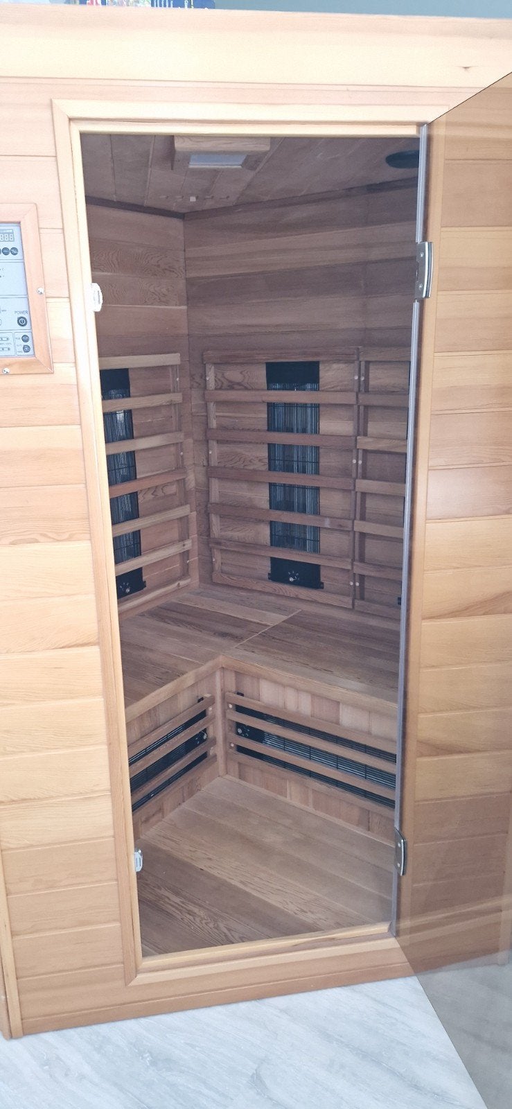 Medikab 7 Infrarood Sauna - Nieuwstaat, Sport en Fitness, Ophalen, Zo goed als nieuw, Infrarood, Complete sauna