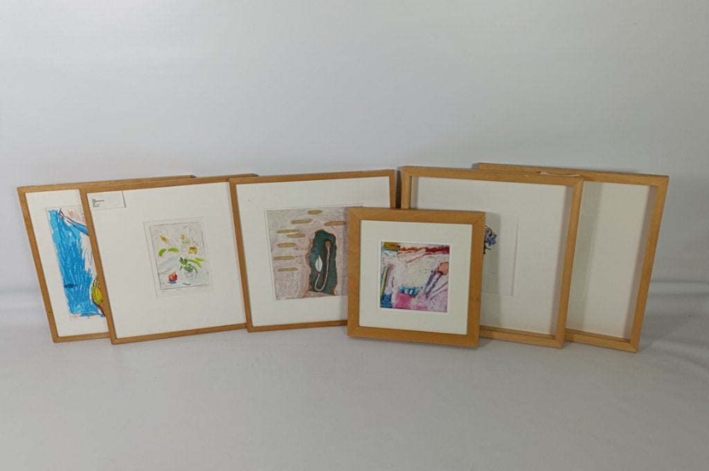 Collectie van zes kunstwerken, Ophalen