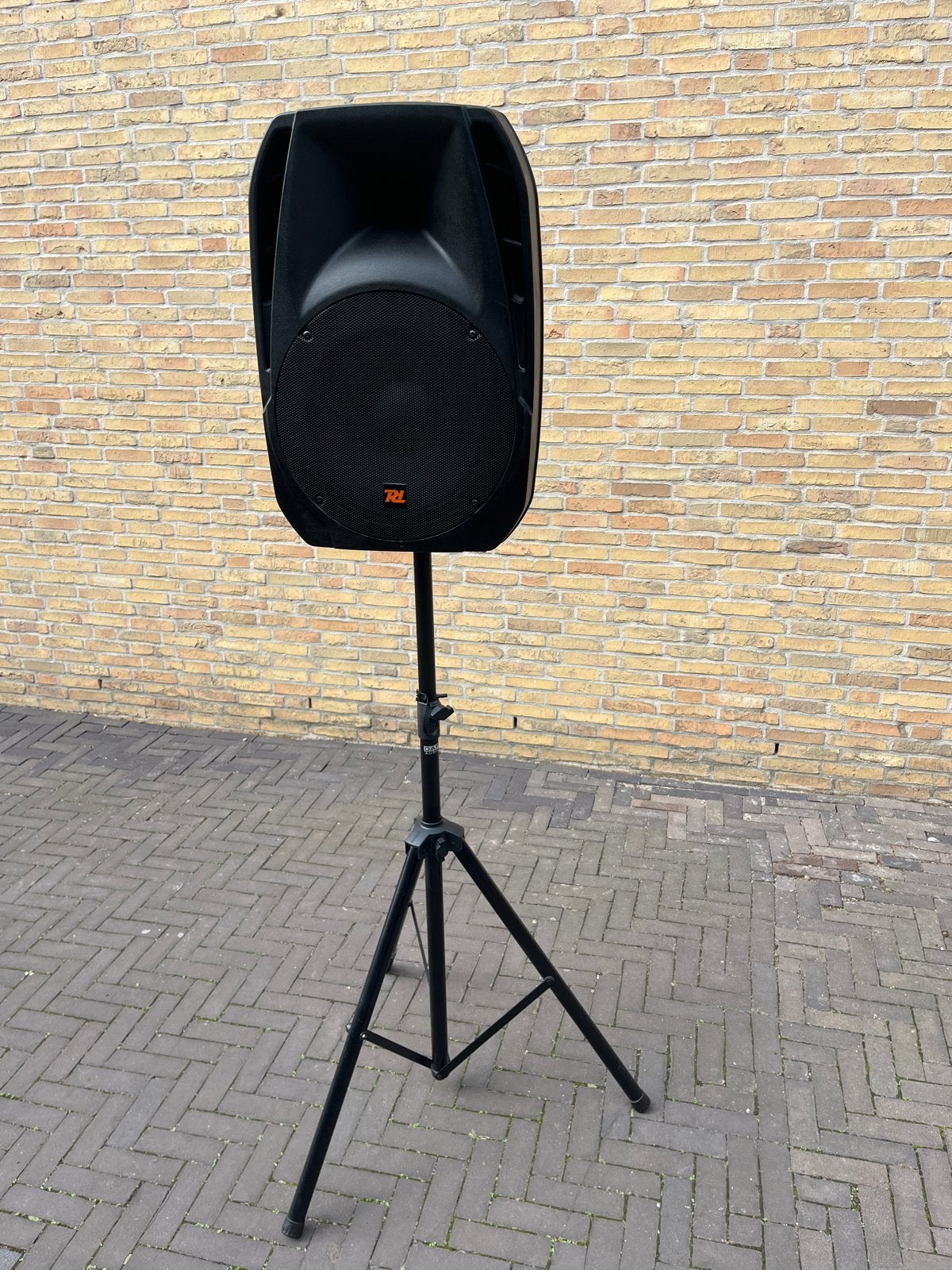 Power Dynamics PDA-15AMP3 Actieve Speaker met standaard, Gebruikt, Party speaker, USB-aansluiting, Ophalen