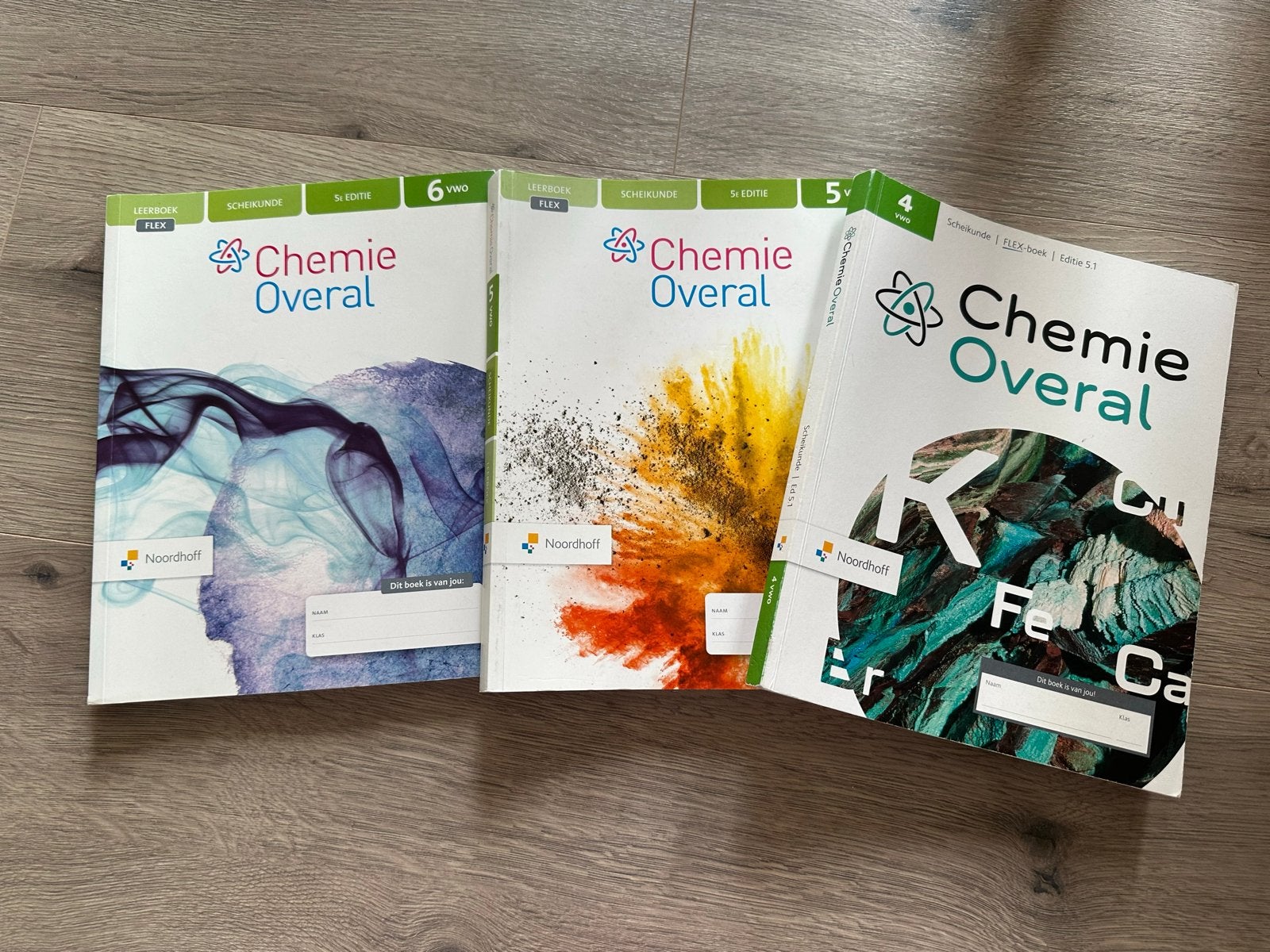Chemie Overal VWO 4, 5 en 6 - Scheikunde lesboeken, Boeken, Schoolboeken, Ophalen of Verzenden, Gelezen, VWO, Scheikunde