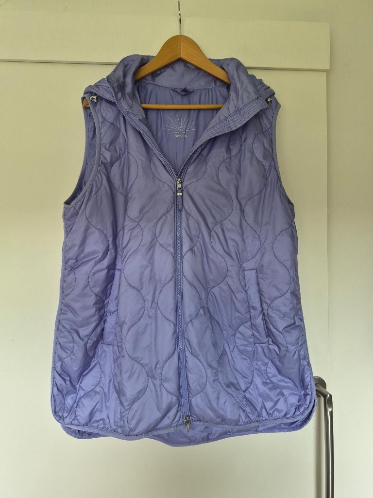 Bodywarmer van bonita + longsleeve eronder maat 46 48, Paars, Maat 46/48 (XL) of groter, Bonita, Ophalen of Verzenden